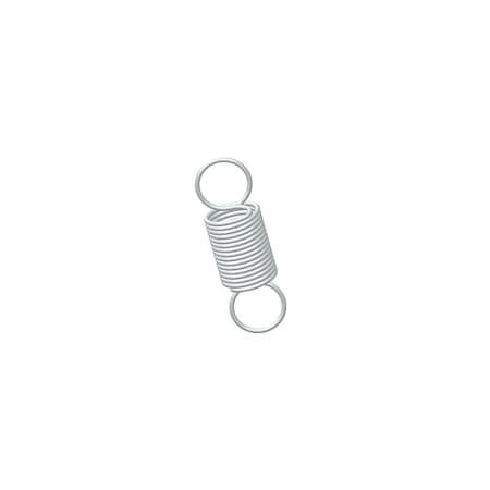 Extension Spring, O=1.250, L= 4.00, W= .105